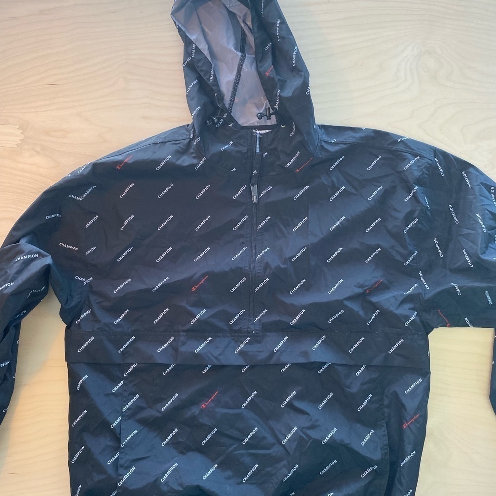 Champion Half Zip Pullover Rain Jacket Large (G)